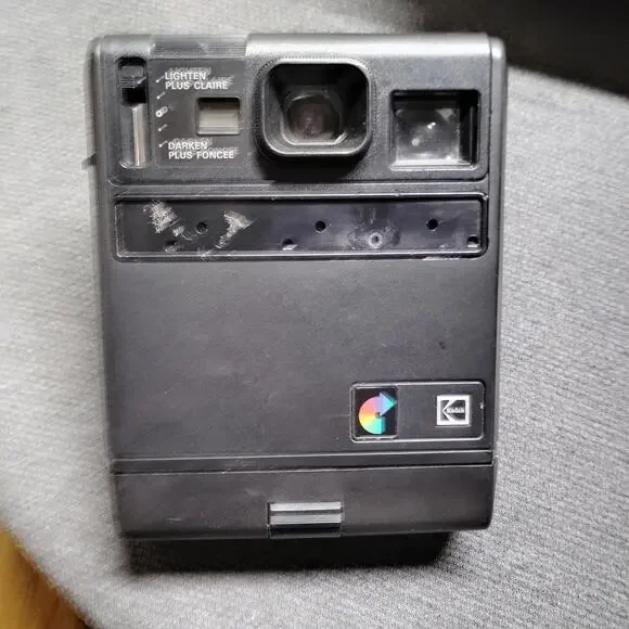Vintage Kodak Colorburst 250 Instant Camera with Electronic Flash Parts Only