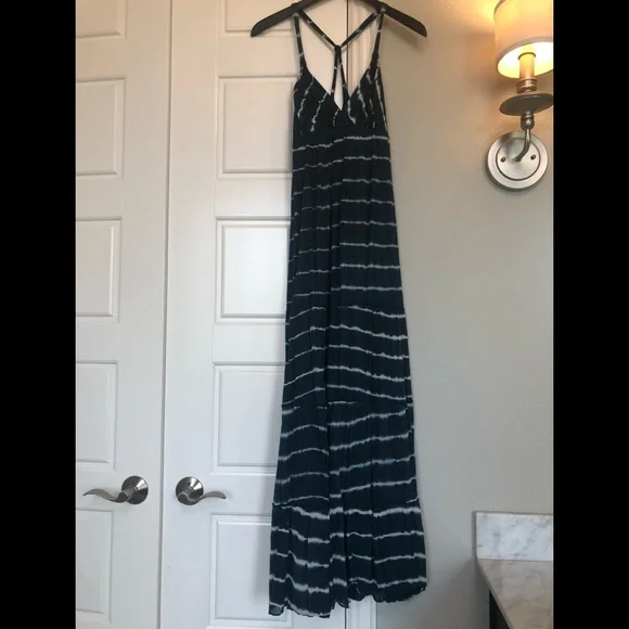 EUC Abercrombie & Fitch Gauze Tie Dyed Maxi Dress