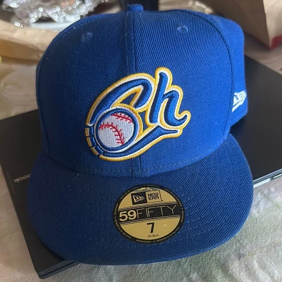 New Era Royal Blue Baseball Cap with Yellow Embroidery (charros Jalisco)