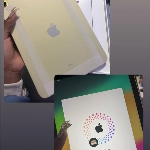 Apple Yellow Tablet Sleek Design Premium Finish