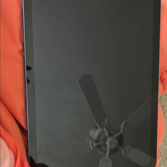 Blue iPad
