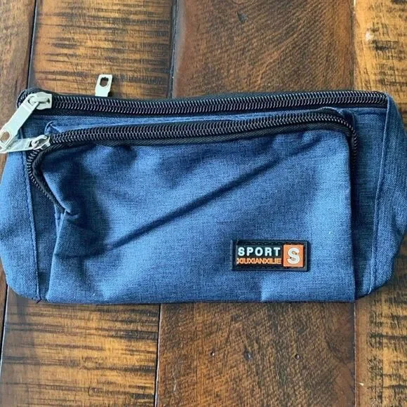 Money Belt or Fanny Pack in Navy Blue