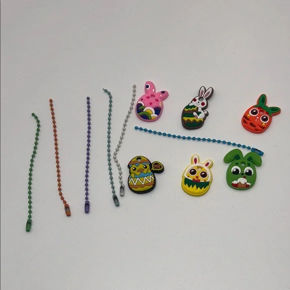 Colorful Easter-Themed Kids Jewelry Set