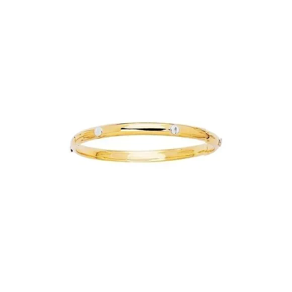 14k gold child’s bangle