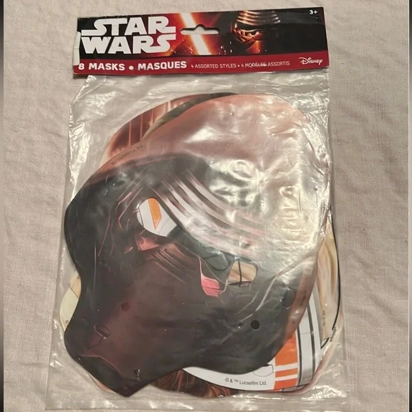 Disney Star Wars 8 Party Masks