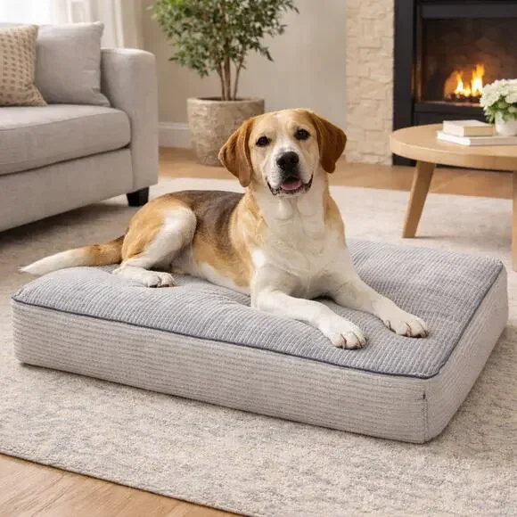 Soft Orthopedic Dog Bed, Elevated 4