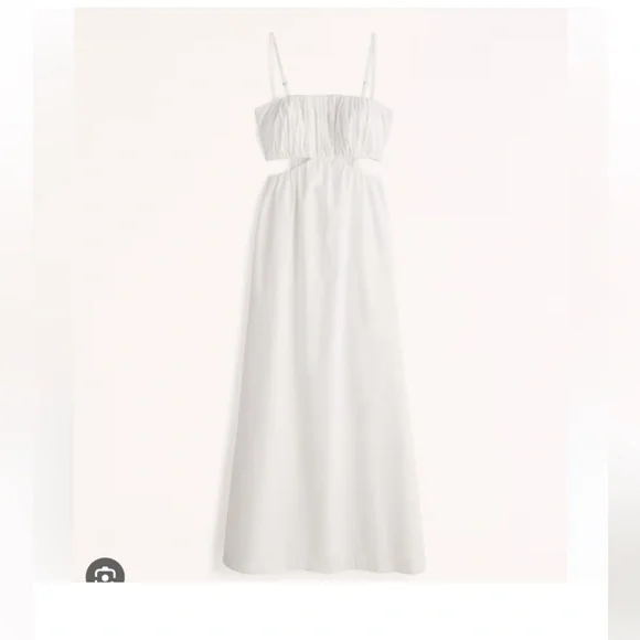 Elegant White Maxi Dress