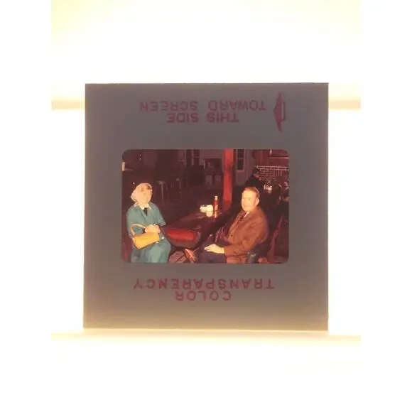 Vintage 1970 Molly & Mac UK England British Pub Photograph 35mm Color Slide
