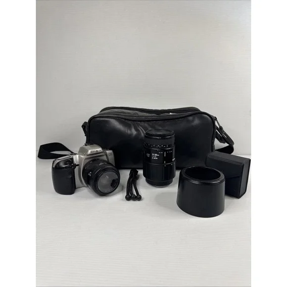 Minolta Dynax 500si + AF35-70 Lens (Japanese‎ Vintage) Bundle Lot - Read Desc.
