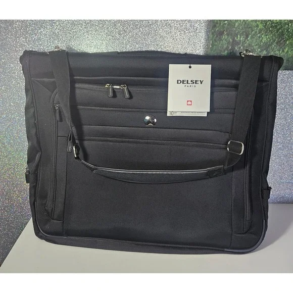 DELSEY Paris Helium Sky 2.0 B/O‎ Garment Bag Black Carry-On Luggage 42