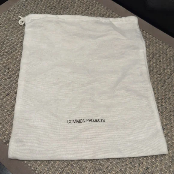Common Projects White Dust Bag
