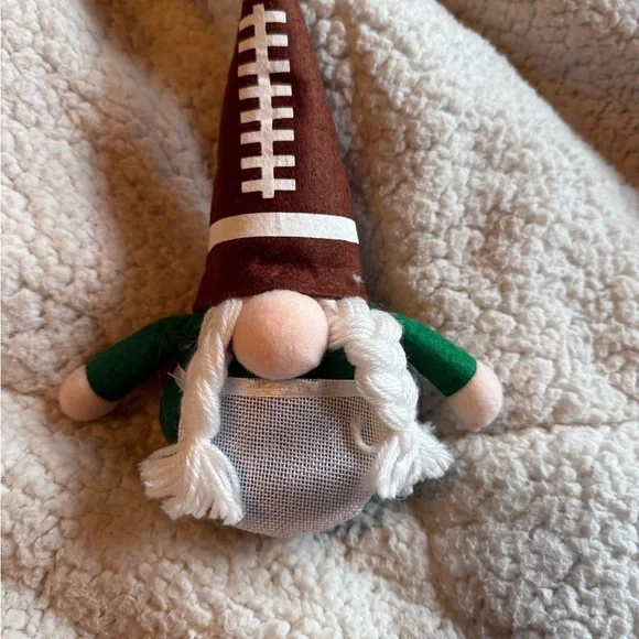 Target Holiday Gnome Pillow - Brown, Green, White