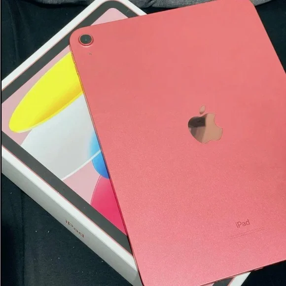 Apple Pink Tablet Sleek Design Modern Style