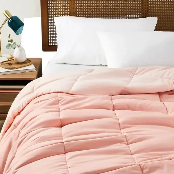 Arch Studio Microfiber Down Alternative Comforter Pink Twin
