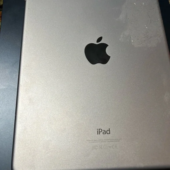 Apple iPad with Metallic Silver Finish