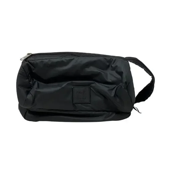 Dabney Lee 3 Pocket Hanging Travel Organizer Cosmetic Toiletry Bag Black