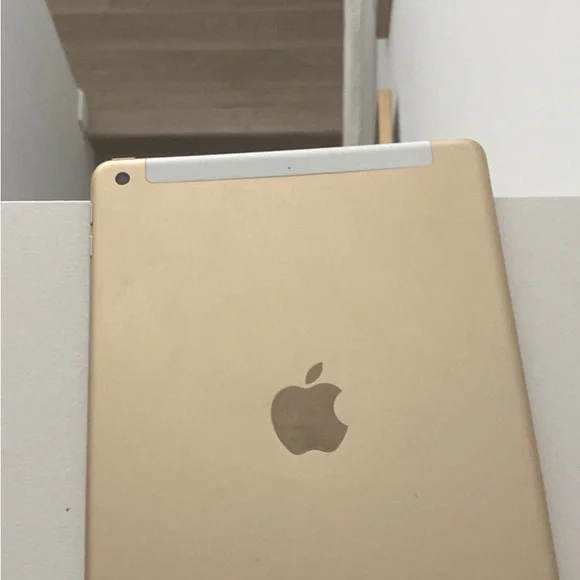 Apple Gold iPad Sleek Design Tablet