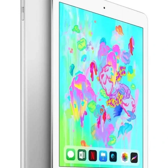 Apple Silver iPad with Vibrant Display