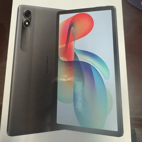 Black Gray Tablet Sleek Design with Dynamic Display