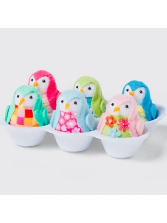 NWT Target Spritz Featherly Friends Easter Spring 6 Easter Egg Carton Birds