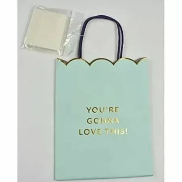 You're Gonna Love This! Pastel Paper Gift Bag with Handles & Tissue Paper