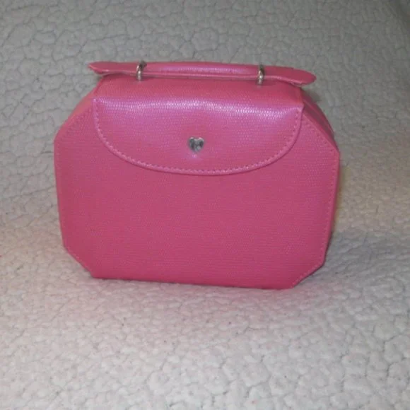Jeun Bang Pink Multiple Compartment Jewelry Case
