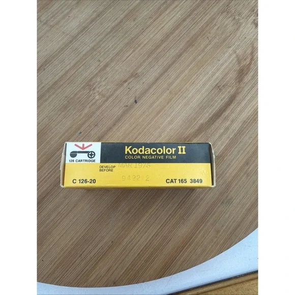 Kodacolor 2 126-20 Color Negative Film Exp 3/1976