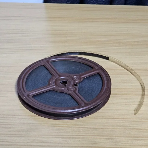 Steel Shod Evidence Part Two Standard 8mm Movie Reel‎ Metal Vintage Film