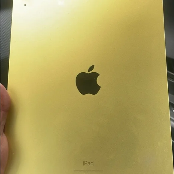 Apple Gold iPad Minimalist Design Tablet