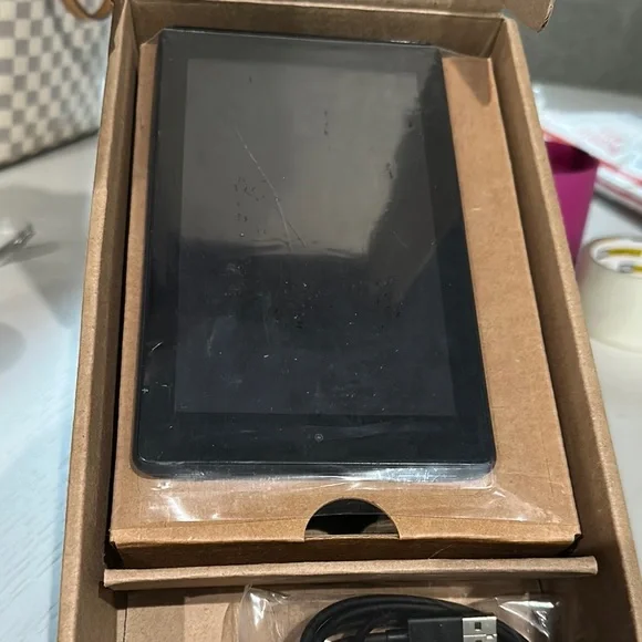 Fire 7 Black Tablet with Accessories