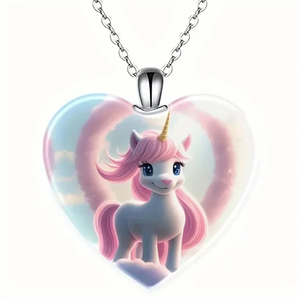Unicorn Pendant Necklace