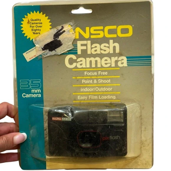Vintage Brand New in Package Ansco‎ 35mm Flash Camera