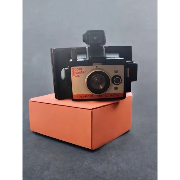 Polaroid Land Camera Super Shooter Plus Vintage 70s Instant Film Camera Untested