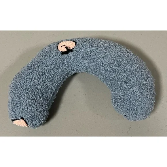 Gray Grey Fuzzy Peach Fruit Pet Pillow for Cats Dogs Pets 🍑✨ #peach #pillow