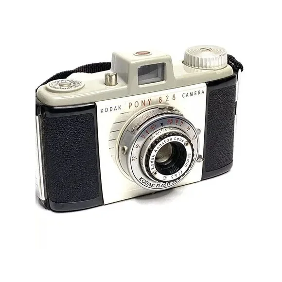Vintage Kodak Pony 828 Camera With Original‎ Box Untested