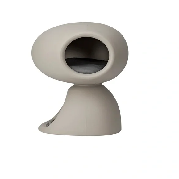 Qeeboo Cat Cave Dove Grey