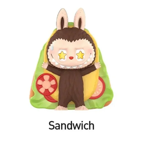 Wacky Mart SANDWICH Figure | Pop Mart Labubu Authentic | New Open (USA)
