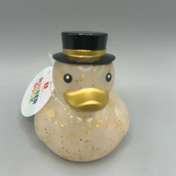 Target Bullseye Playground 2024 Christmas New Year Sparkle Rubber Duck NEW