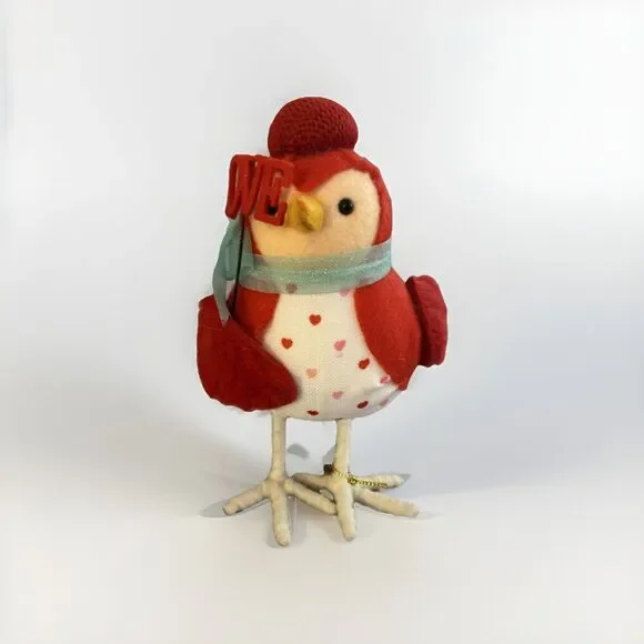 Spritz Valentines Day Holiday Aerial Fabric Bird Target 2023 Featherly Friends