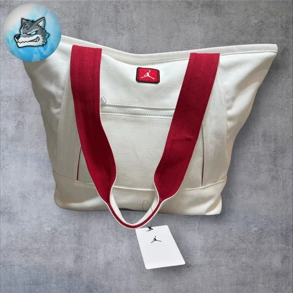 NWT Nike Air Jordan Jumpman Tote Sail Red (38L) IB7650-133