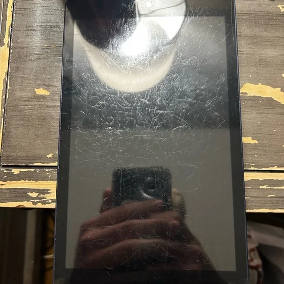 Black Tablet Device