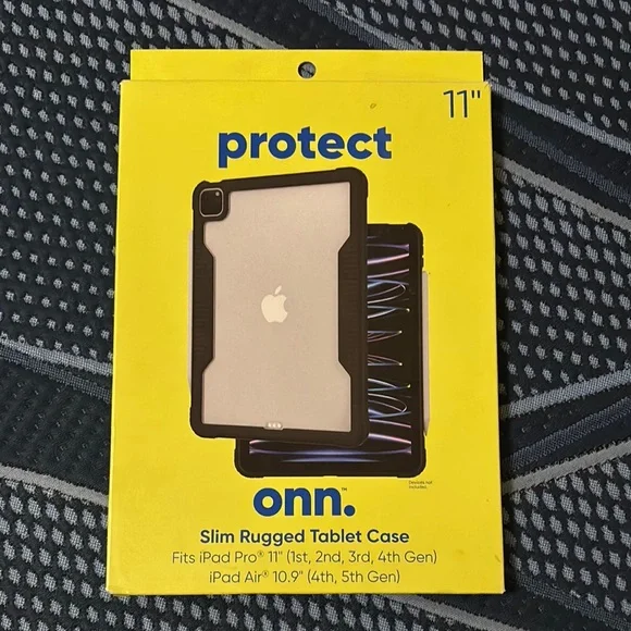 Onn Slim Rugged Tablet Case for 11