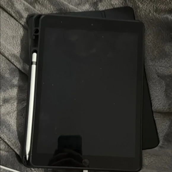 Black Tablet with Stylus