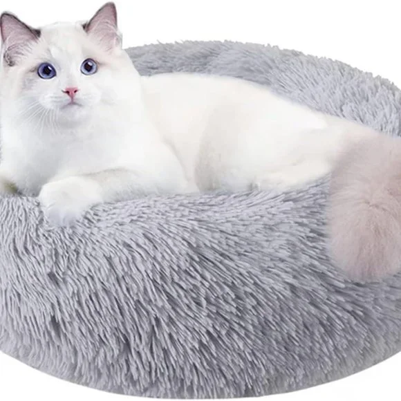 Cat Beds for Indoor Cats, 20 Inch Dog Bed for Small Melium Large Dogs (1 Pack