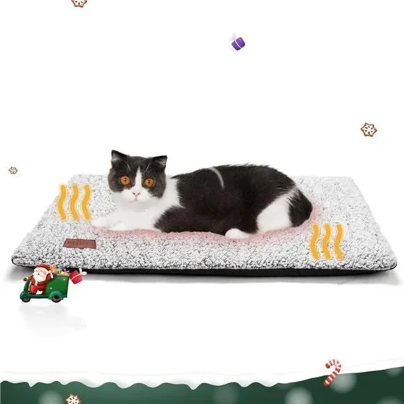 Self Warming Cat Bed Self Heating Cat Dog Mat 24x18 inch Extra Warm Thermal Pad