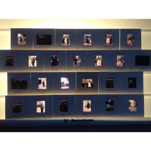 Lot 25 Vintage 1960s UVA University Virginia Graduation Photograph Color Slides