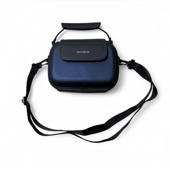Samsonite Hard Case Shell Mini Crossbody / Travel Organizer Camera Bag‎