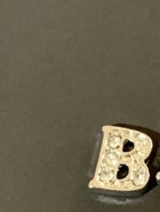 Letter B Charm For Floating Lockets