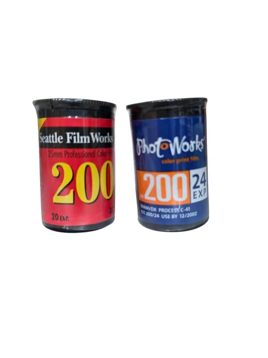 Vintage 35mm Color Print Film Lot Seattle FilmWorks & PhotoWorks ISO 200 Expired