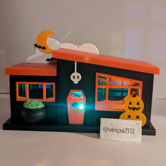 Target Bullseye Playground Summerween House Lights Up Halloween Village MCM